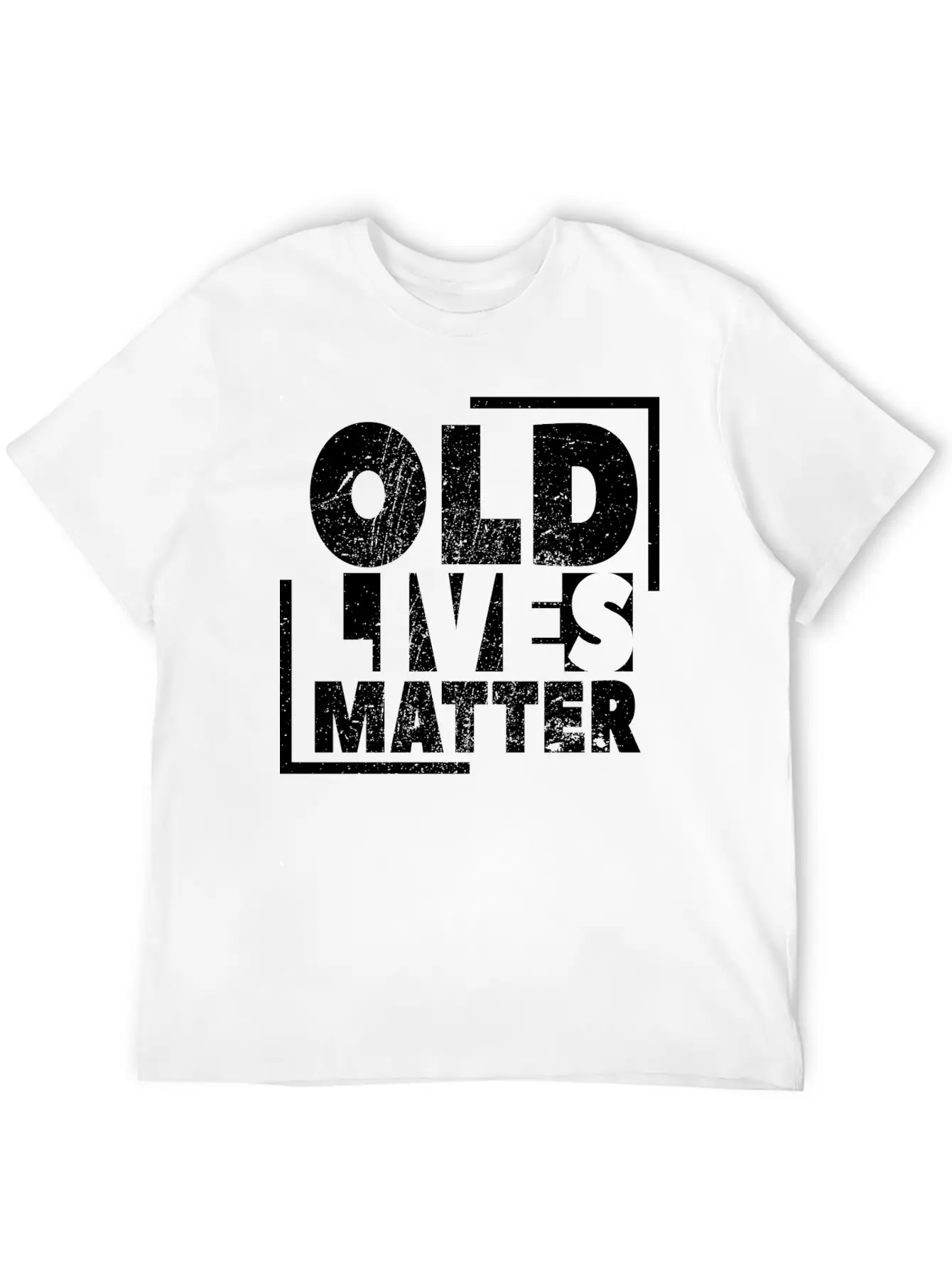 Old Lives Matter - Grandpa Grandma Old Pension Lightweight Cotton T-Shirt – Daily Comfort Graphic Shirt