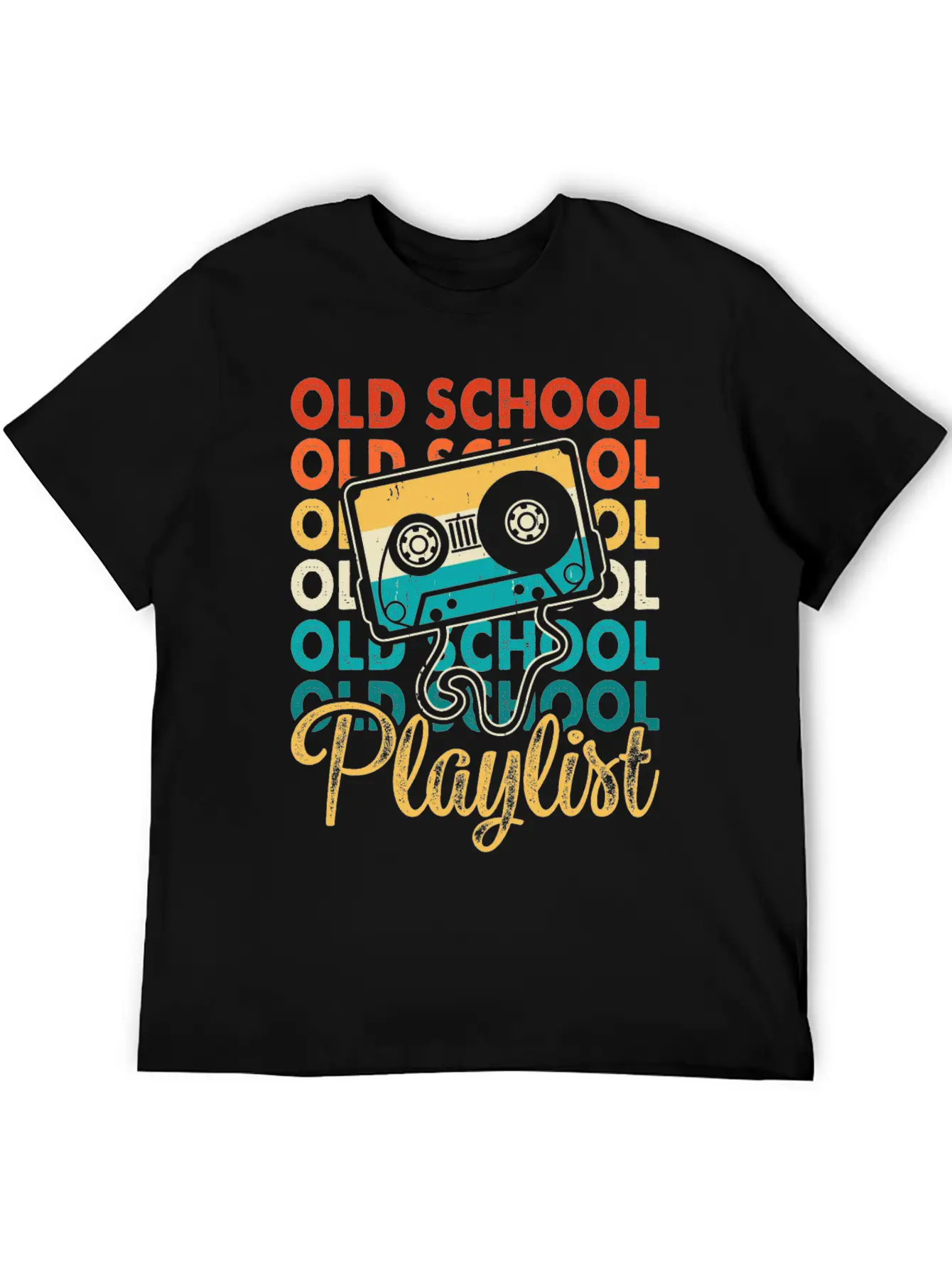 Old School Playlist 18 Soft Cotton Short Sleeve Tee – Unisex Wardrobe Staple