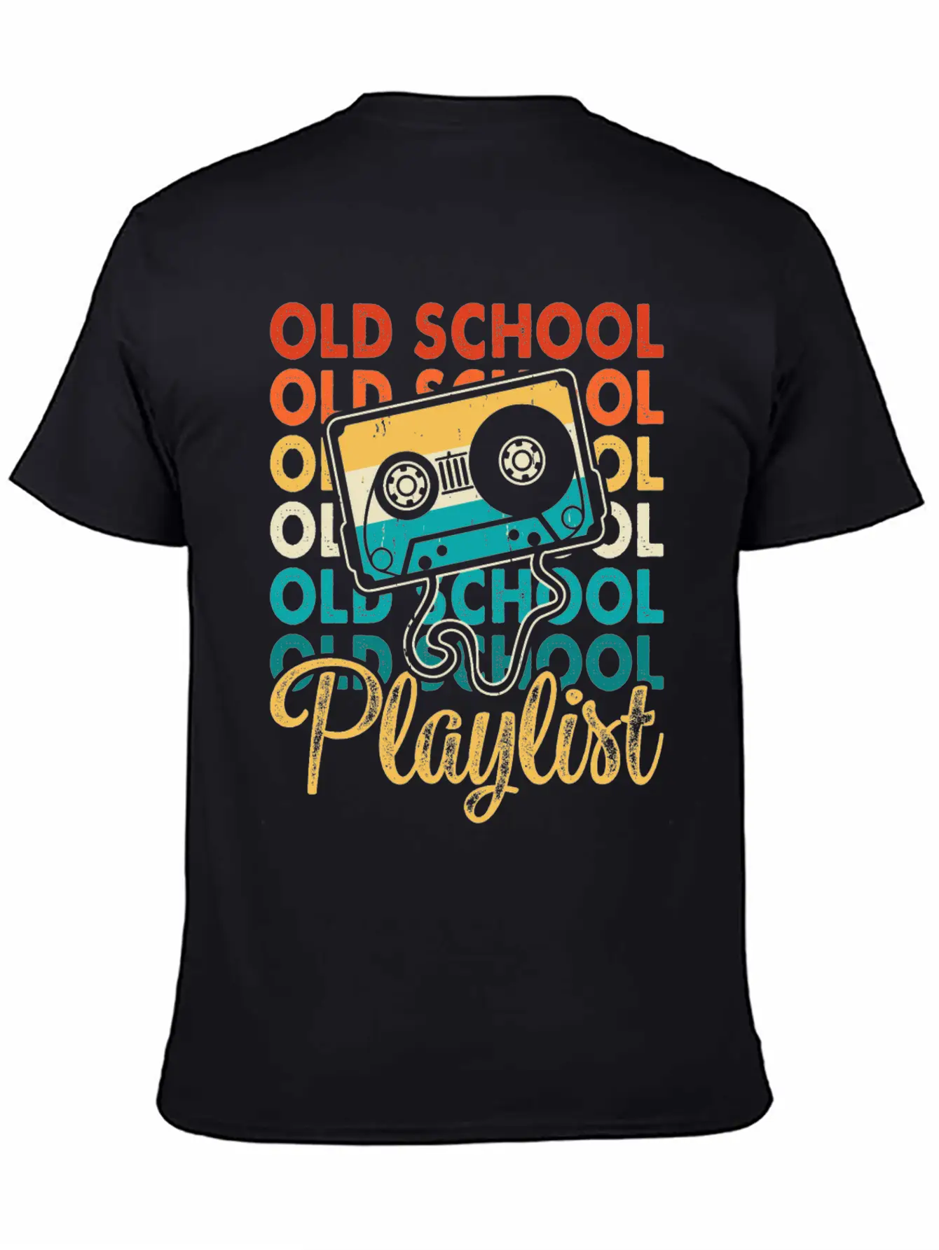 Old School Playlist 18 Soft Cotton Short Sleeve Tee – Unisex Wardrobe Staple