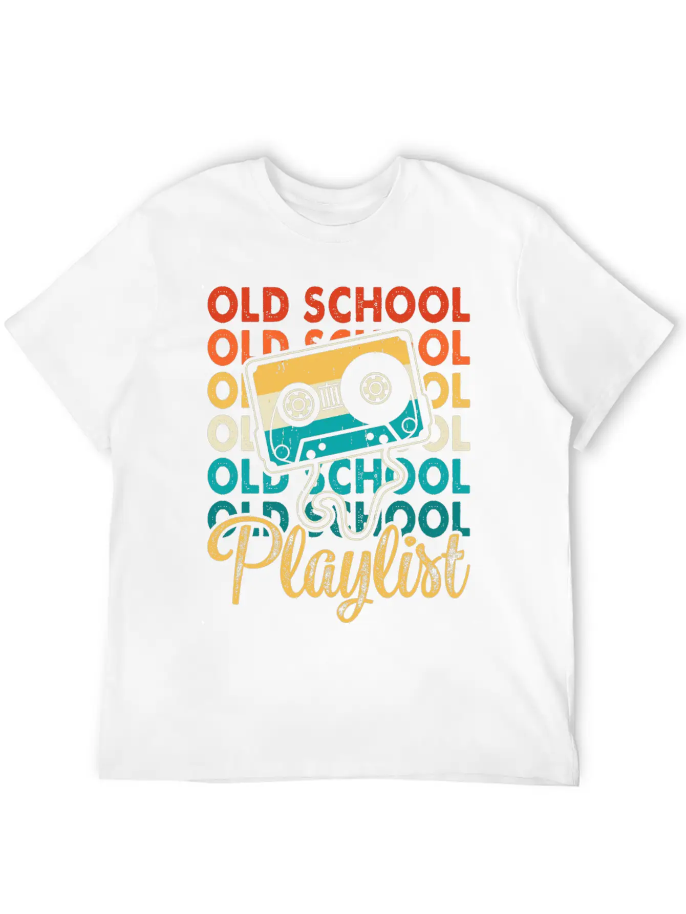 Old School Playlist 18 Soft Cotton Short Sleeve Tee – Unisex Wardrobe Staple
