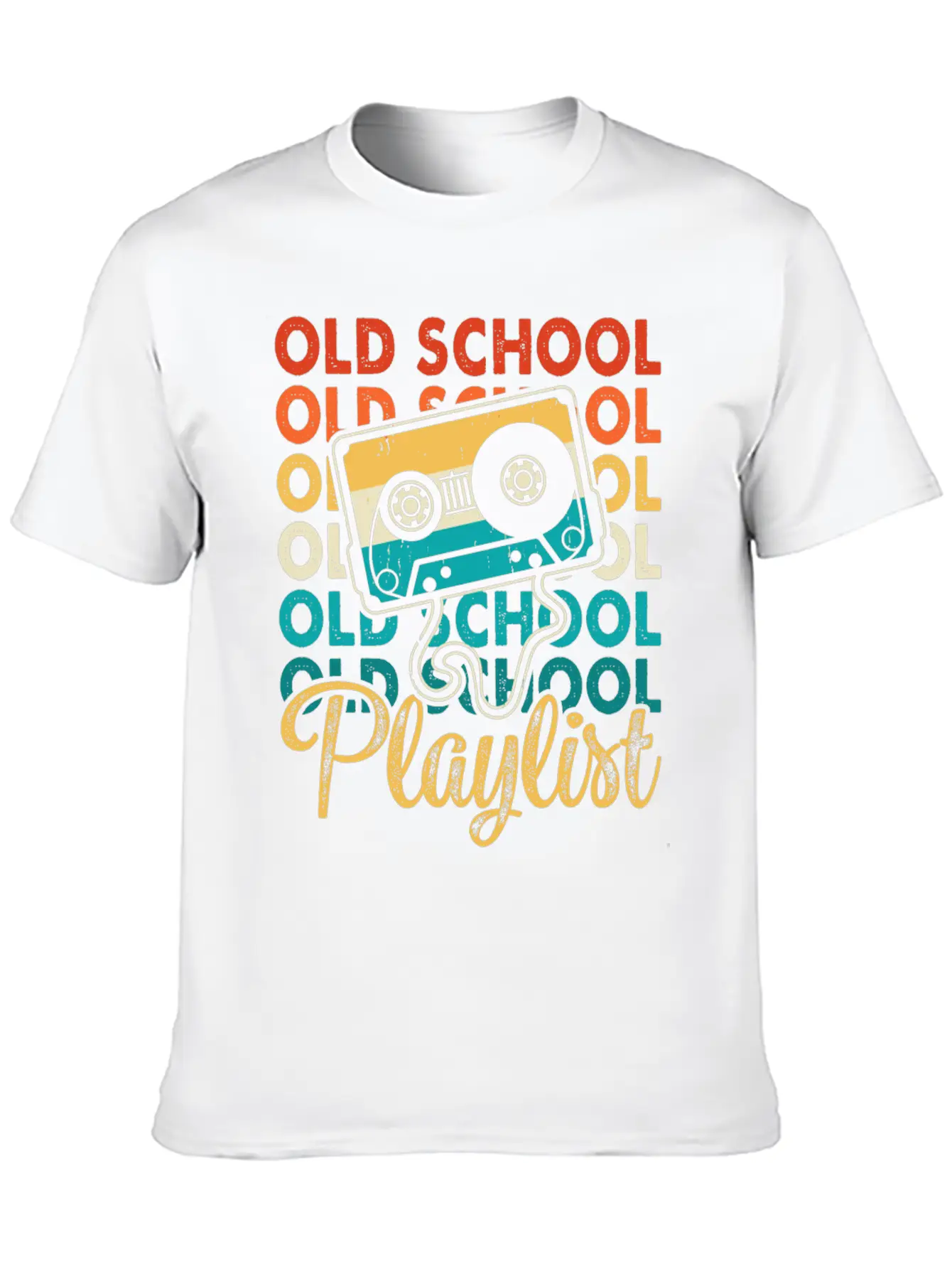 Old School Playlist 18 Soft Cotton Short Sleeve Tee – Unisex Wardrobe Staple