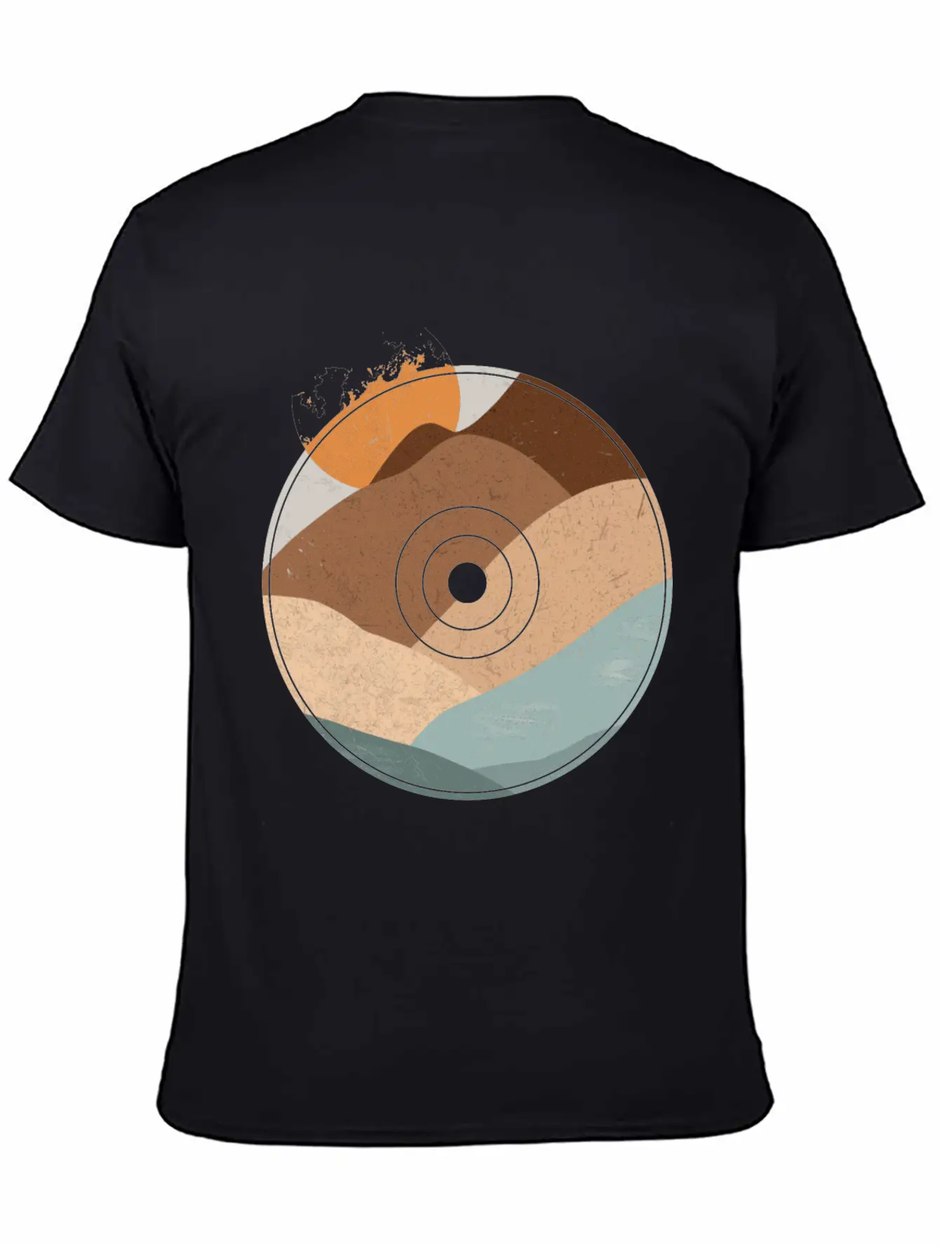Old Sound Recordings Or Old Vinyl Records Lightweight Cotton T-Shirt – Daily Comfort Graphic Shirt