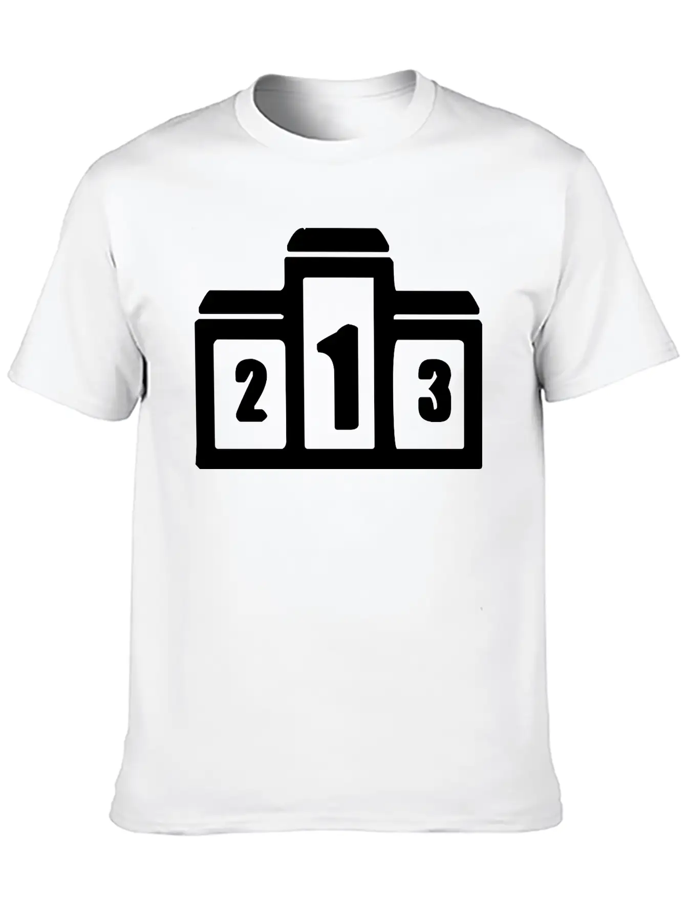 Olympic Stage Modern Fit Casual T-Shirt – Clean And Versatile Design