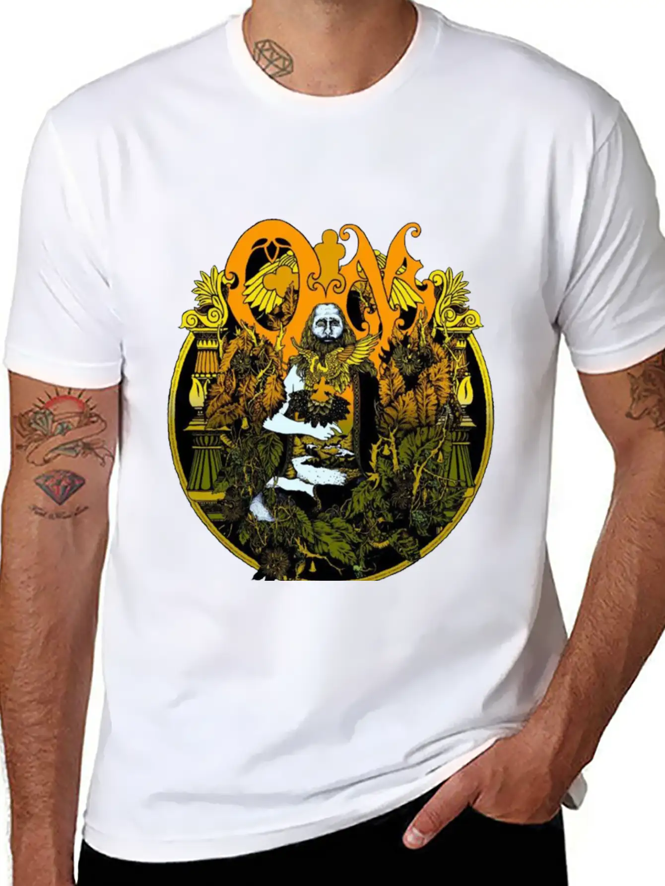 OM Band Soft Cotton Short Sleeve Tee – Unisex Wardrobe Staple