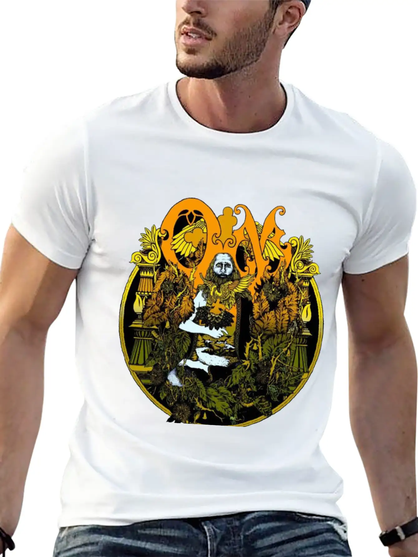 OM Band Soft Cotton Short Sleeve Tee – Unisex Wardrobe Staple