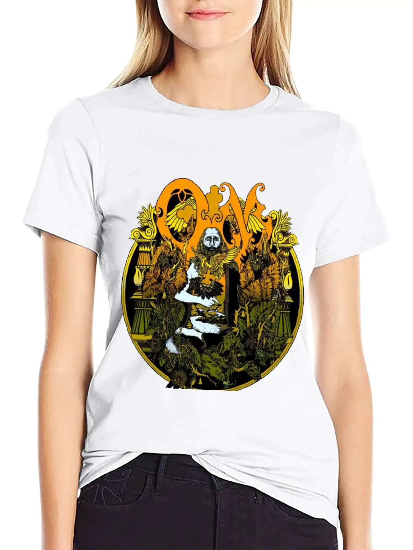 OM Band Soft Cotton Short Sleeve Tee – Unisex Wardrobe Staple