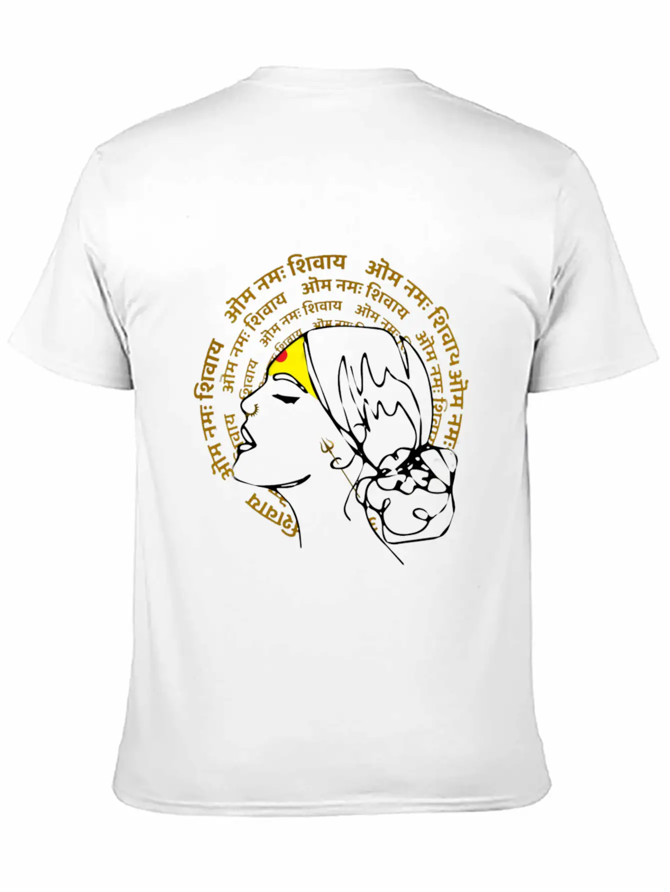 Om Namah Shivay Basic Graphic T-Shirt – Daily Comfort In Soft Cotton