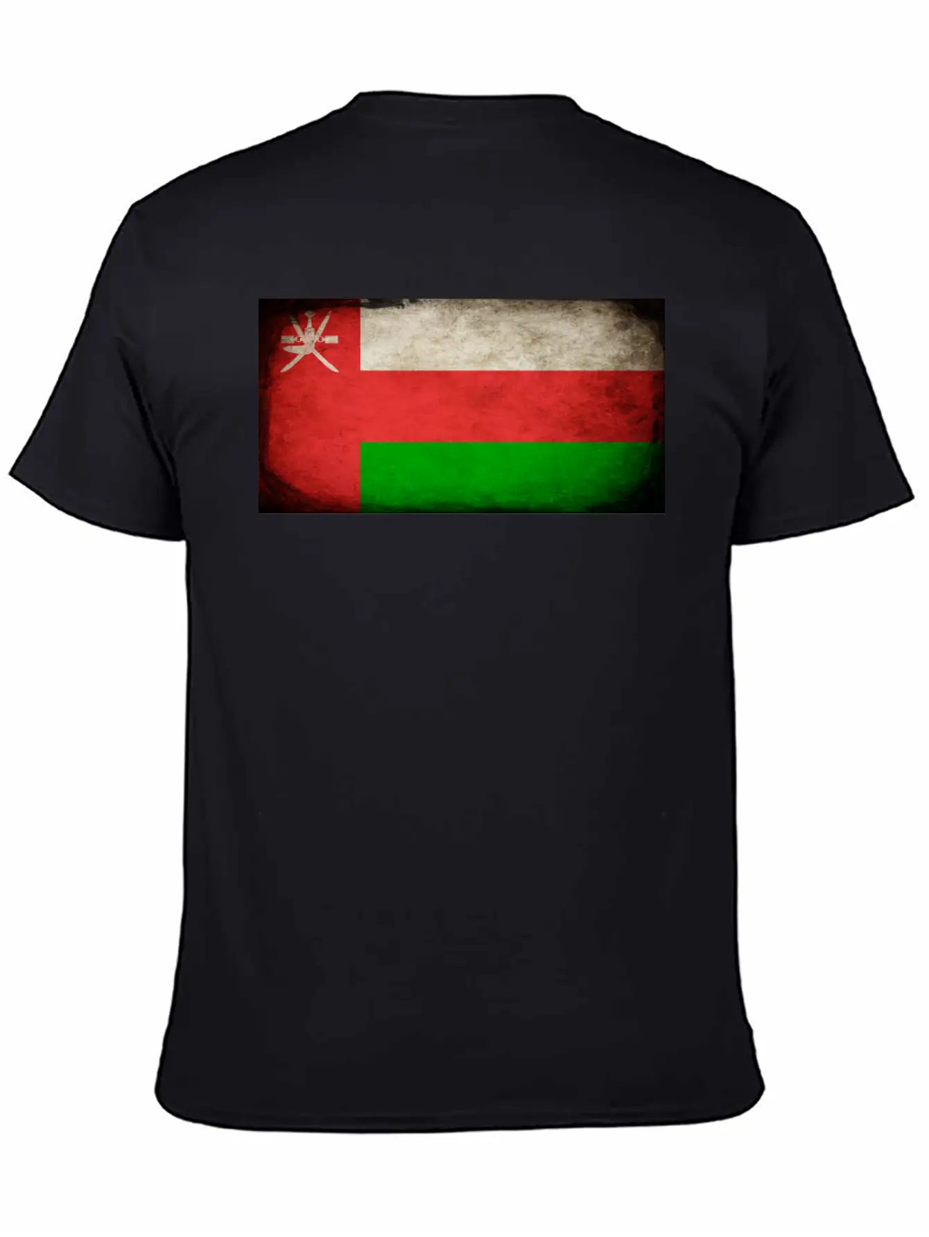 Oman Flag Lightweight Cotton T-Shirt – Daily Comfort Graphic Shirt