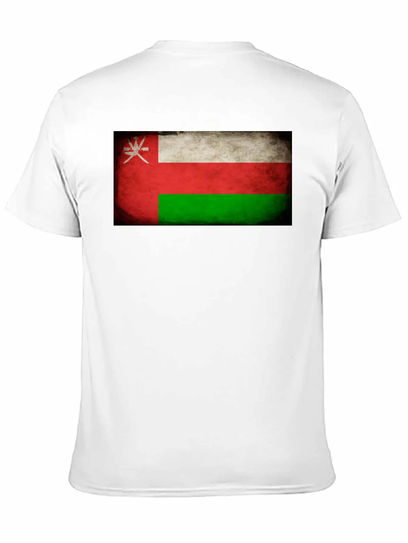Oman Flag Lightweight Cotton T-Shirt – Daily Comfort Graphic Shirt