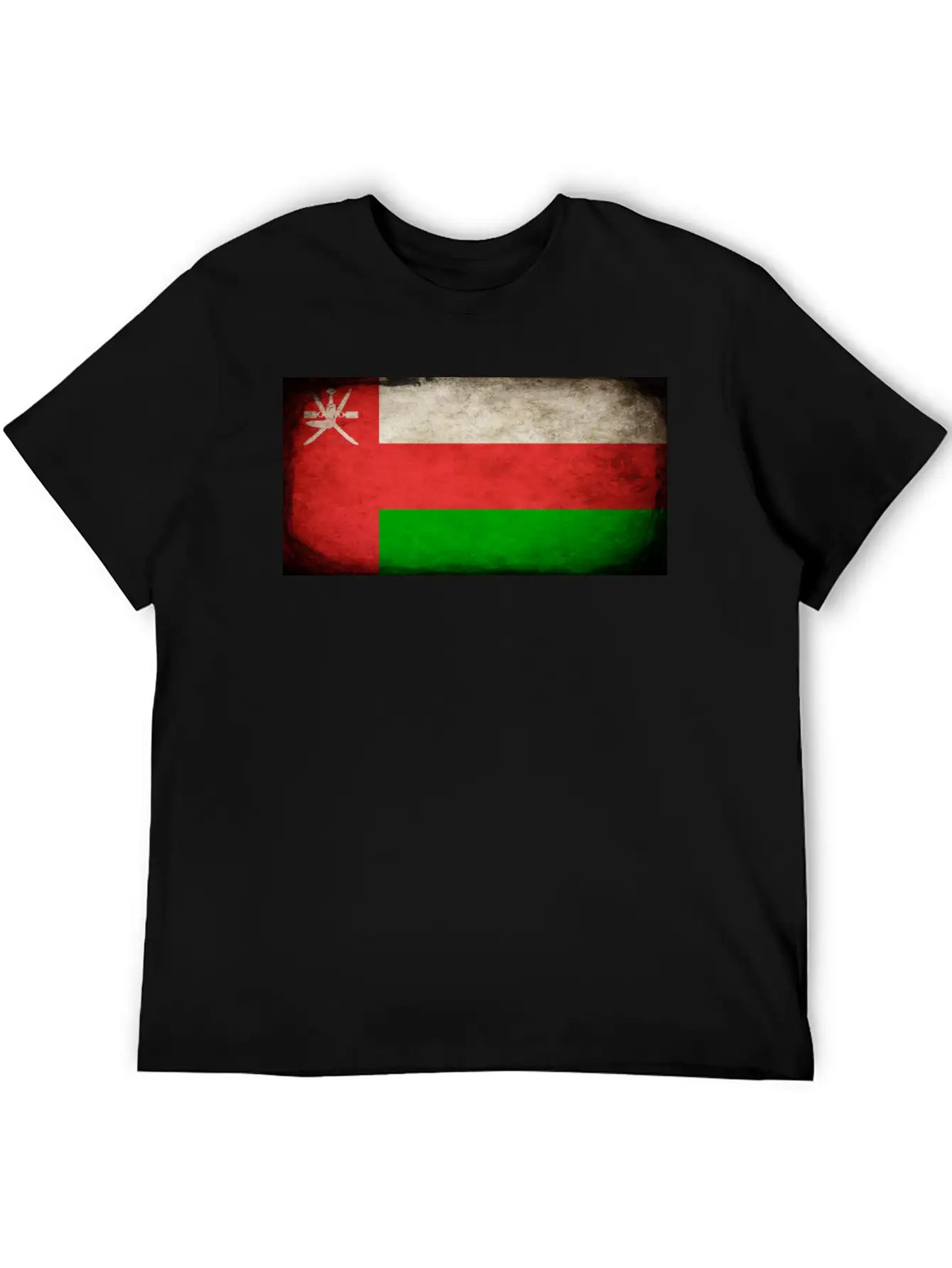 Oman Flag Lightweight Cotton T-Shirt – Daily Comfort Graphic Shirt