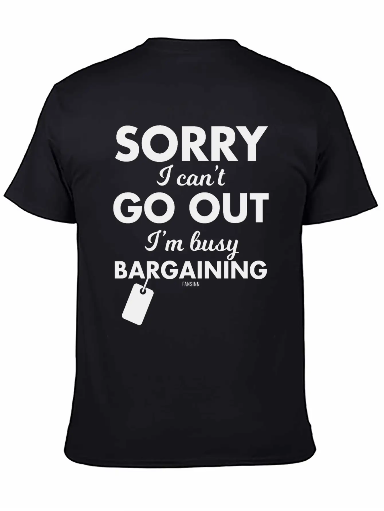 On The Hunt For Bargains Modern Fit Casual T-Shirt ��� Clean And Versatile Design