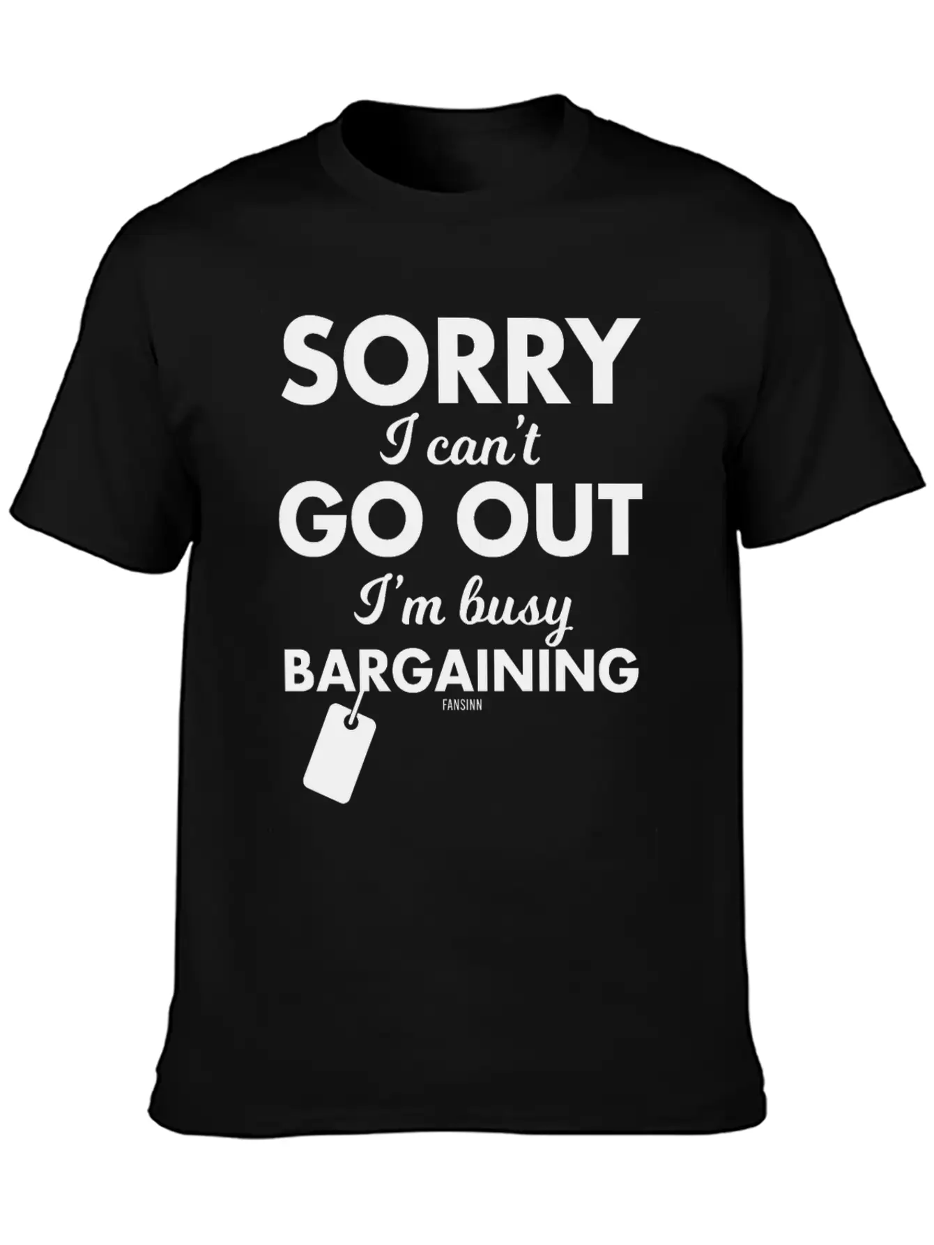 On The Hunt For Bargains Modern Fit Casual T-Shirt ��� Clean And Versatile Design