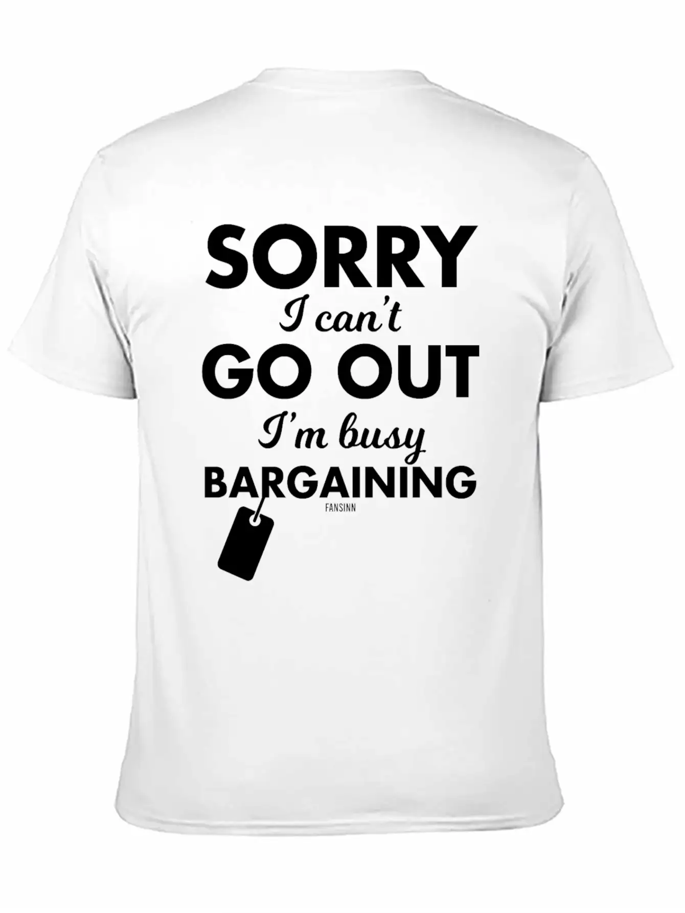 On The Hunt For Bargains Modern Fit Casual T-Shirt ��� Clean And Versatile Design