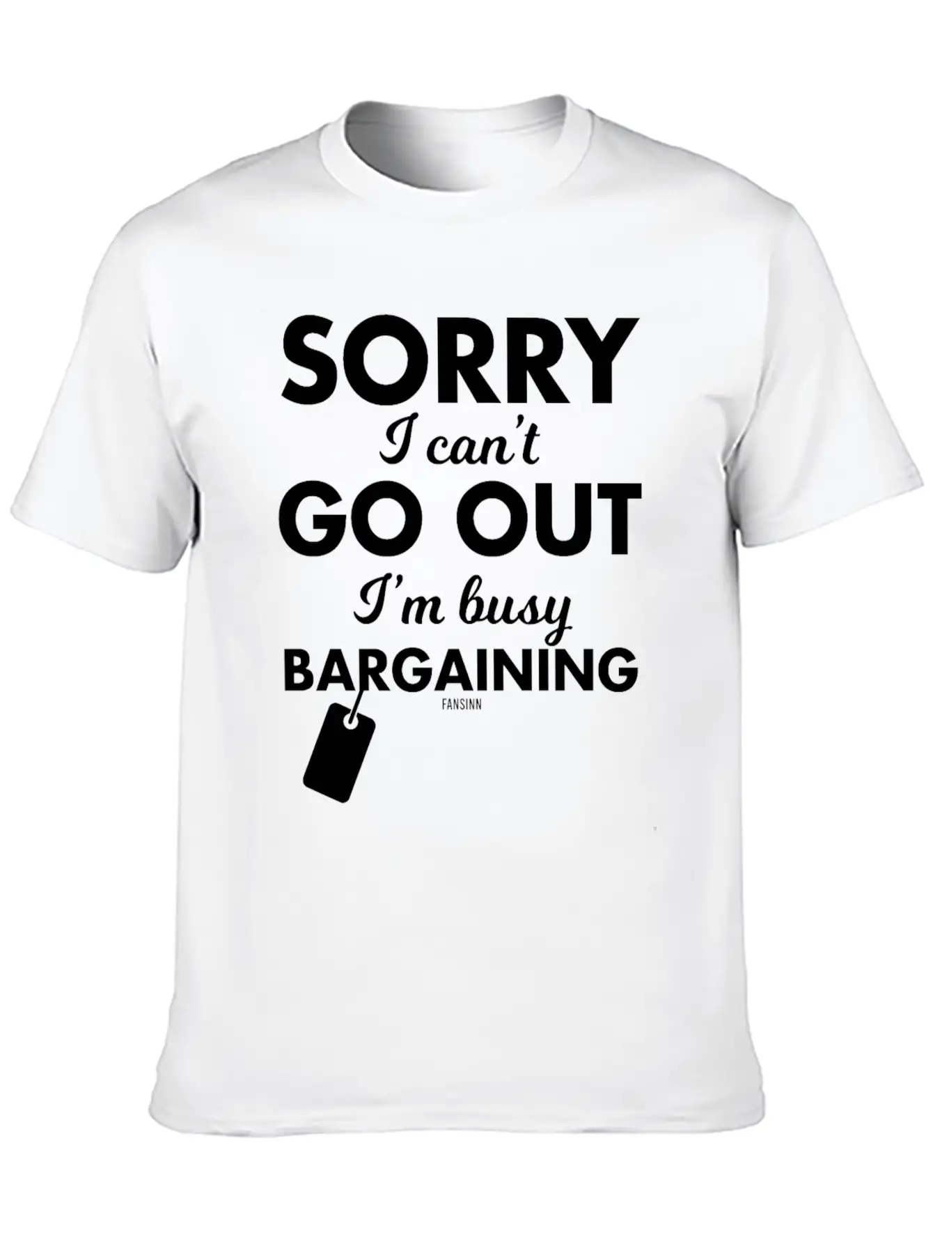 On The Hunt For Bargains Modern Fit Casual T-Shirt ��� Clean And Versatile Design