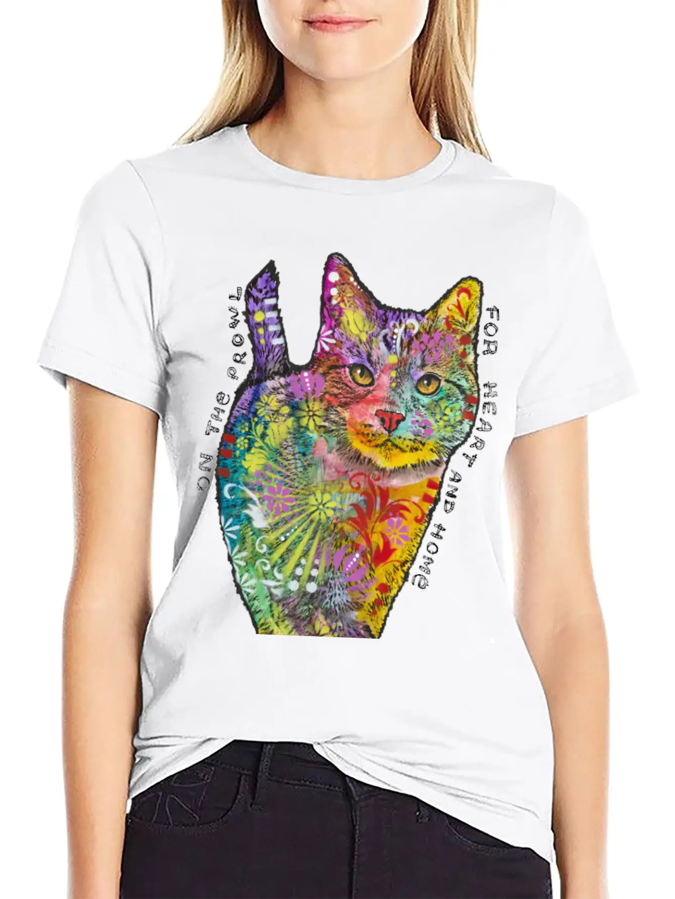 On The Prowl Essential Cotton Tee For Daily Outfits – Unisex Style