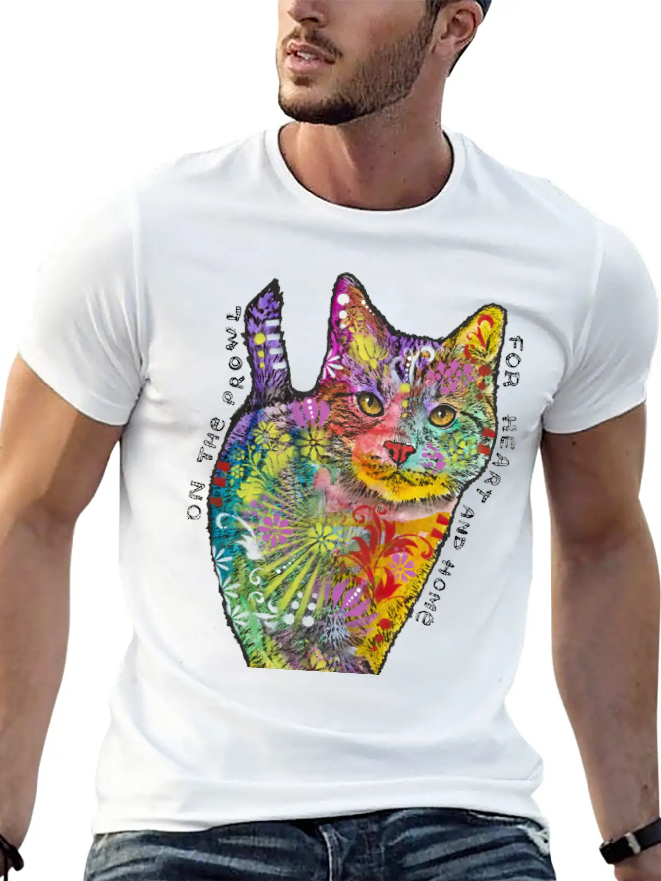 On The Prowl Essential Cotton Tee For Daily Outfits – Unisex Style