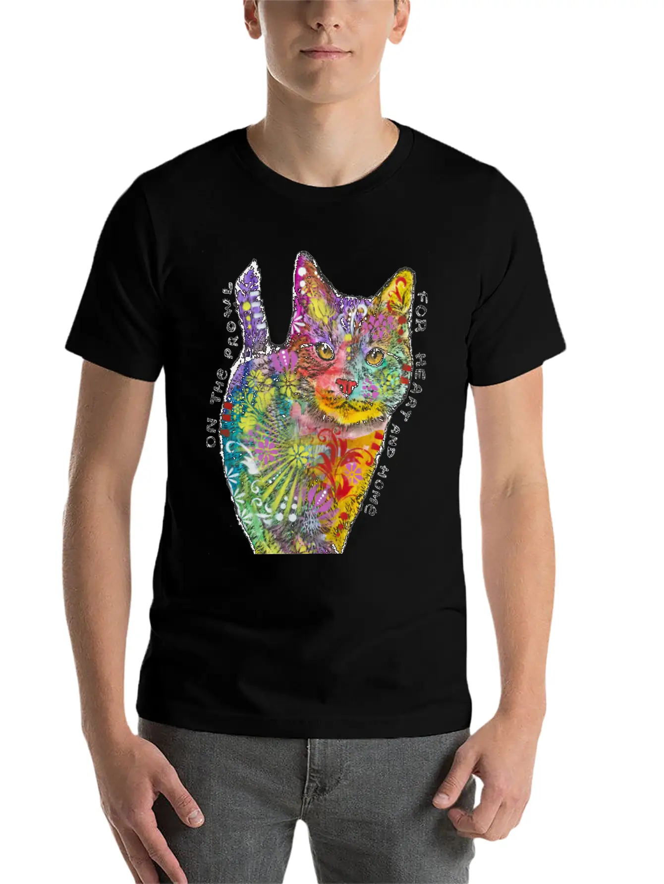 On The Prowl Essential Cotton Tee For Daily Outfits – Unisex Style