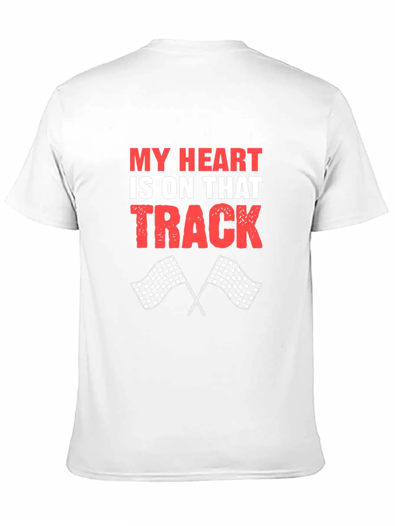 On Track Sports Person Gift Basic Graphic T-Shirt – Daily Comfort In Soft Cotton