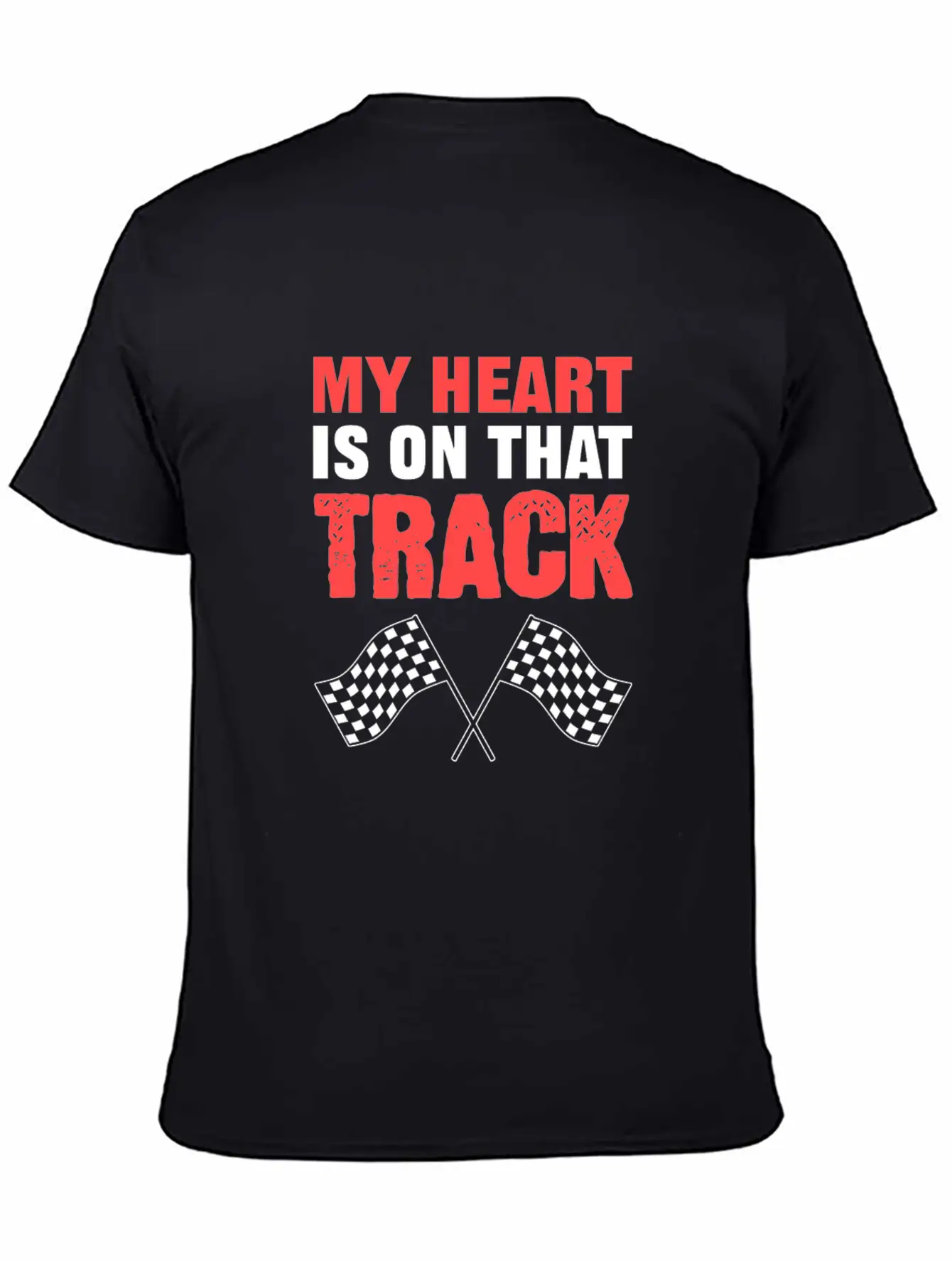 On Track Sports Person Gift Basic Graphic T-Shirt – Daily Comfort In Soft Cotton