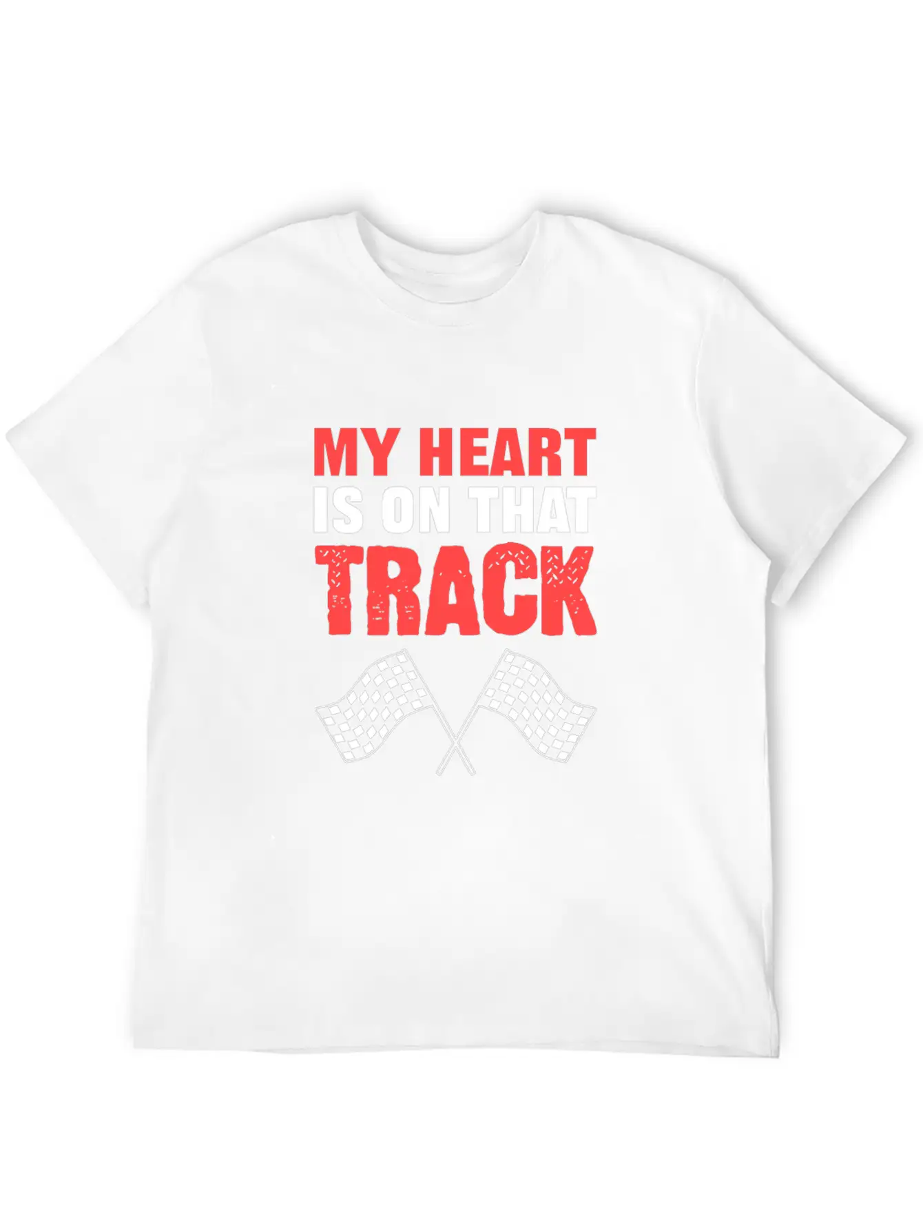 On Track Sports Person Gift Relaxed Everyday Tee – Lightweight And Durable Cotton