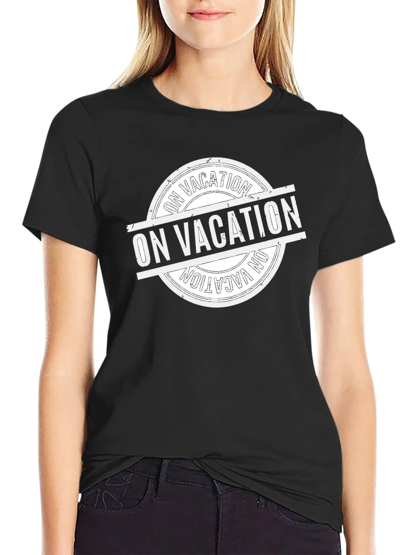 On Vacation Classic Fit Graphic Tee For Daily Comfort – Unisex Cotton Shirt