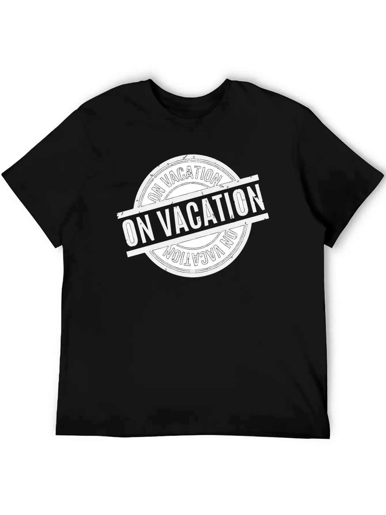 On Vacation Classic Fit Graphic Tee For Daily Comfort – Unisex Cotton Shirt