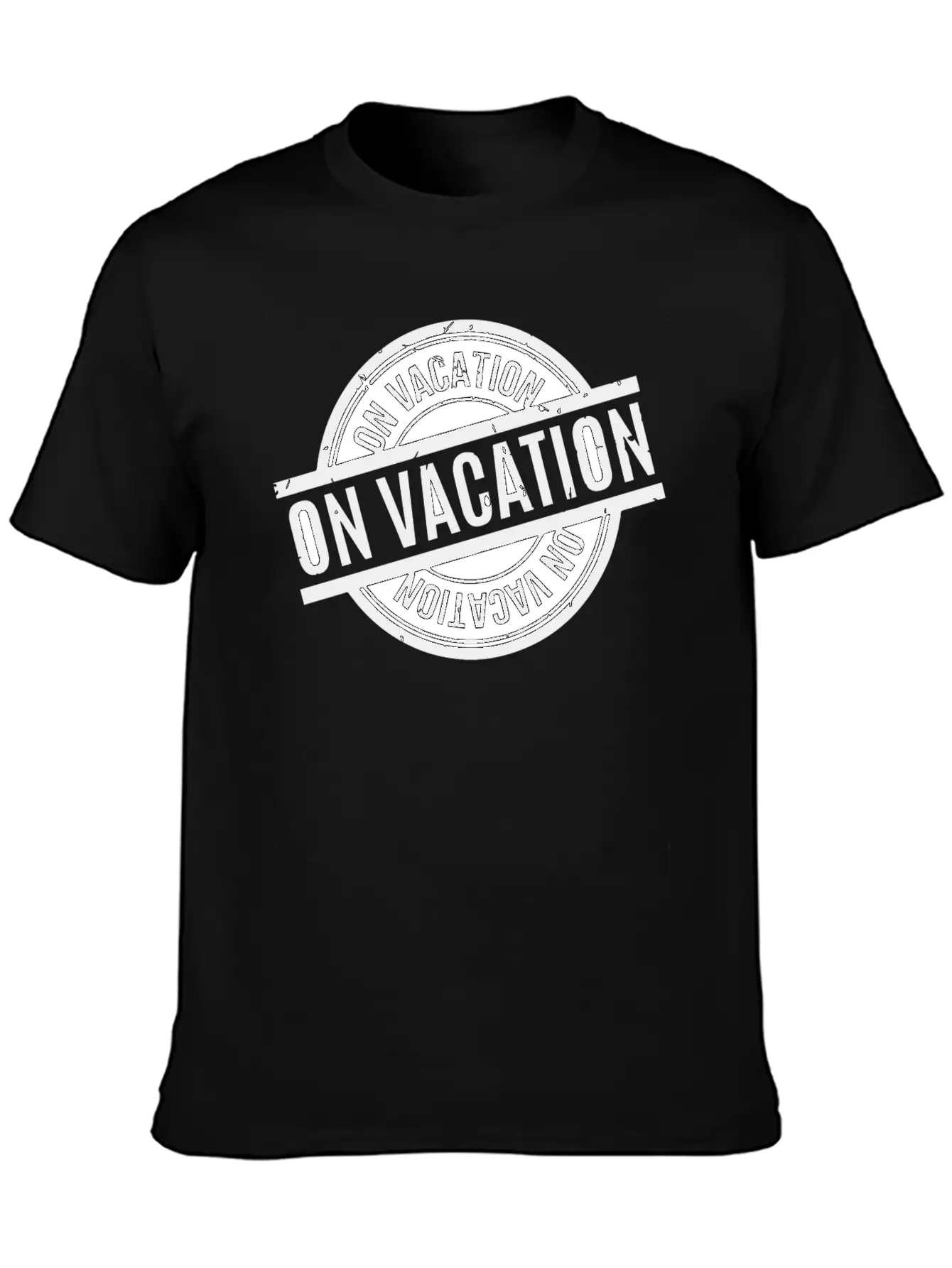 On Vacation Classic Fit Graphic Tee For Daily Comfort – Unisex Cotton Shirt