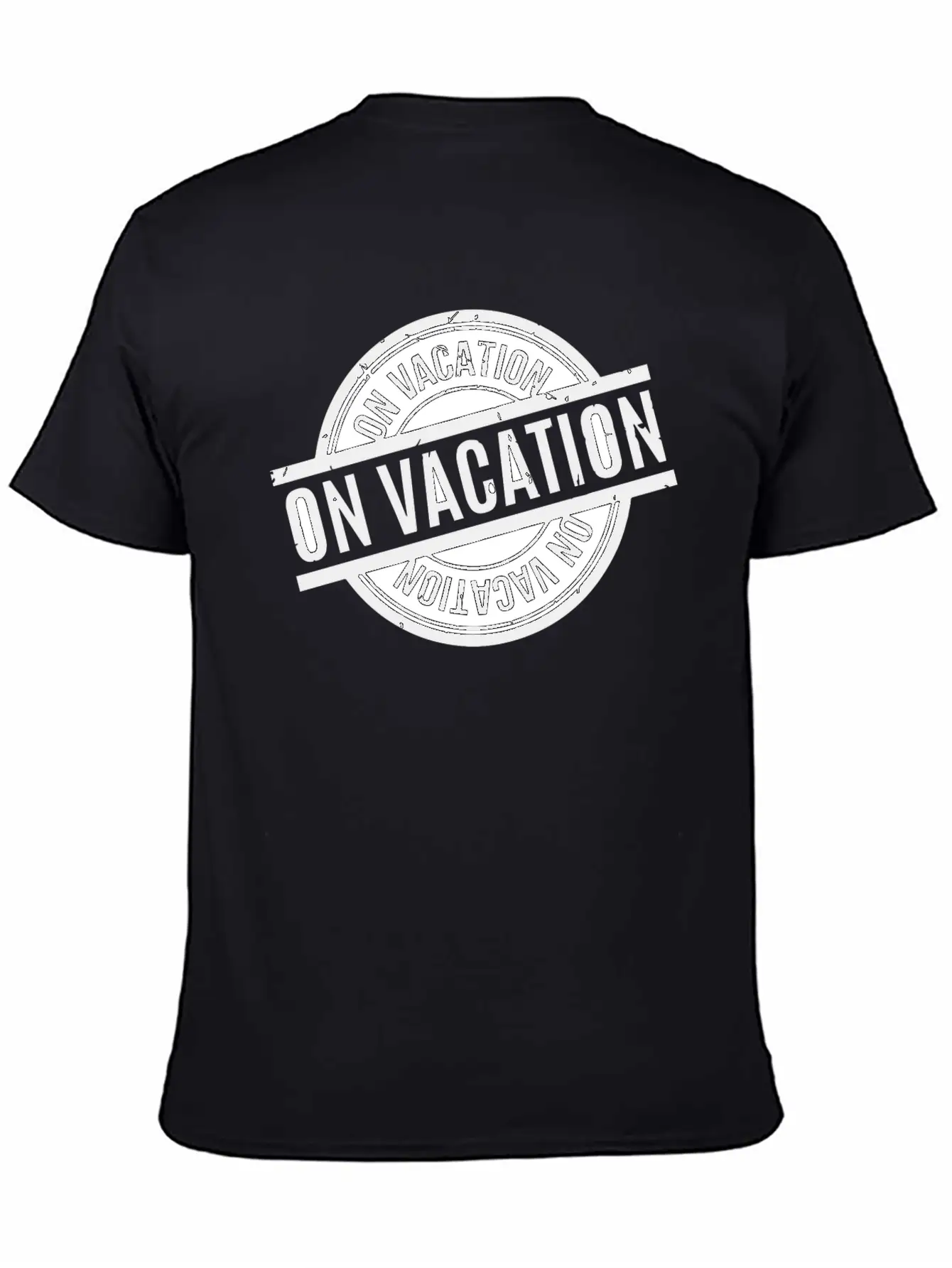 On Vacation Classic Fit Graphic Tee For Daily Comfort – Unisex Cotton Shirt