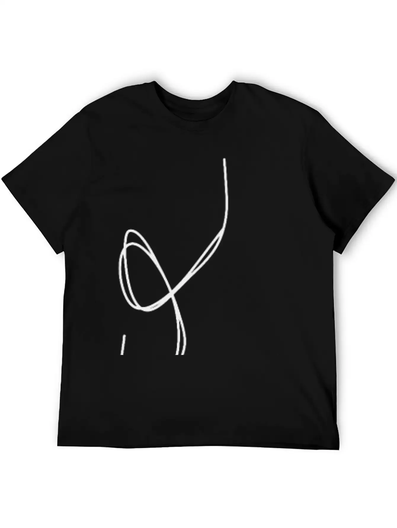 One Line Face Basic Graphic T-Shirt – Daily Comfort In Soft Cotton