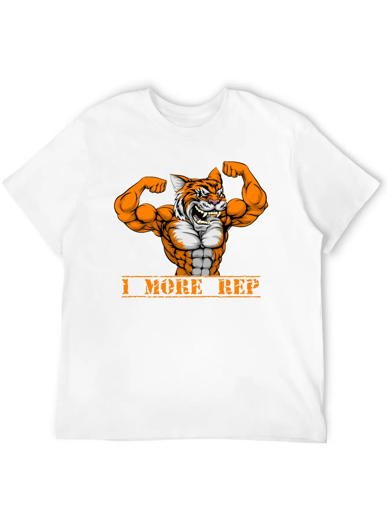 One More Rep, One More Repetition Modern Fit Casual T-Shirt – Clean And Versatile Design