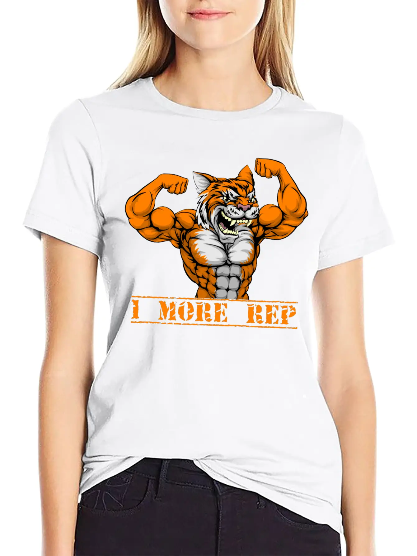 One More Rep, One More Repetition Modern Fit Casual T-Shirt – Clean And Versatile Design