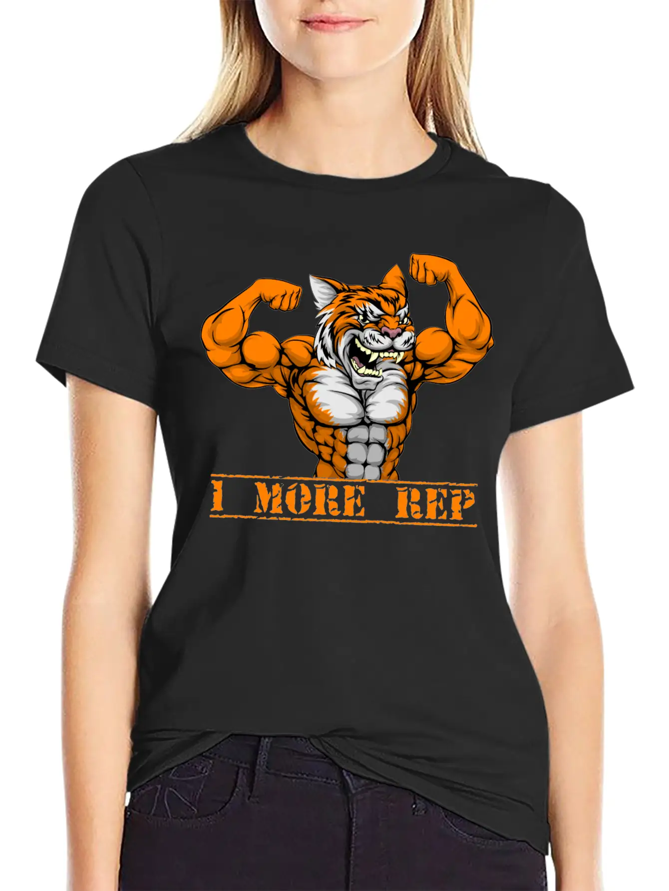 One More Rep, One More Repetition Modern Fit Casual T-Shirt – Clean And Versatile Design