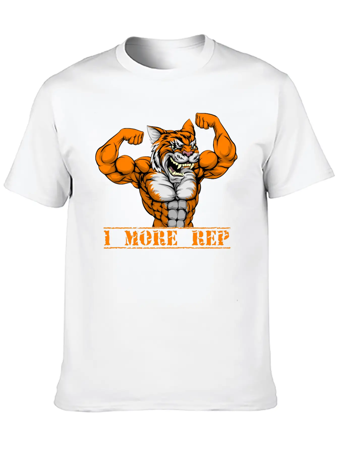 One More Rep, One More Repetition Modern Fit Casual T-Shirt – Clean And Versatile Design