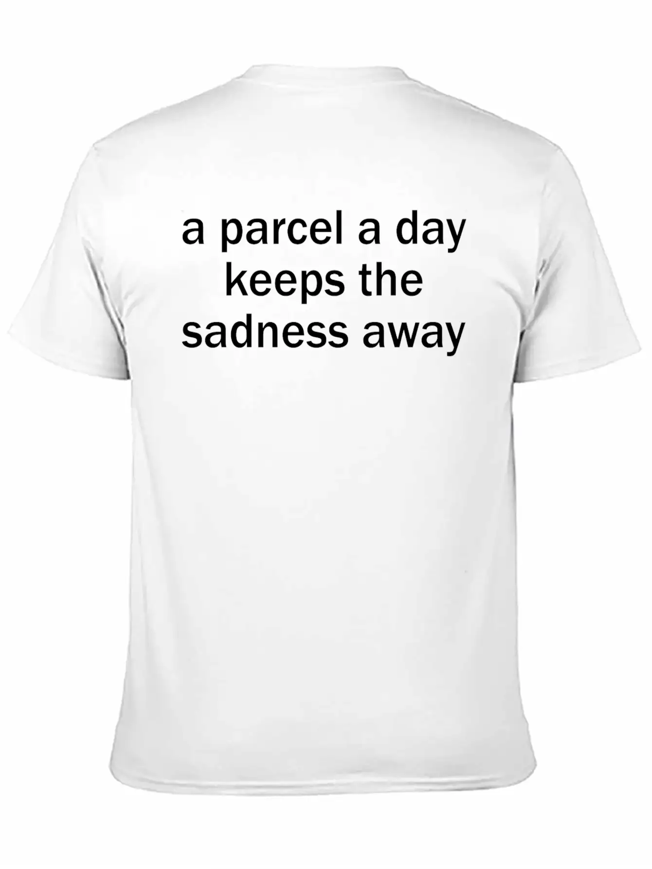 Online Shopper Addict Parcels Funny Meme Quote Unisex Casual T-Shirt – Clean Design For Daily Comfort