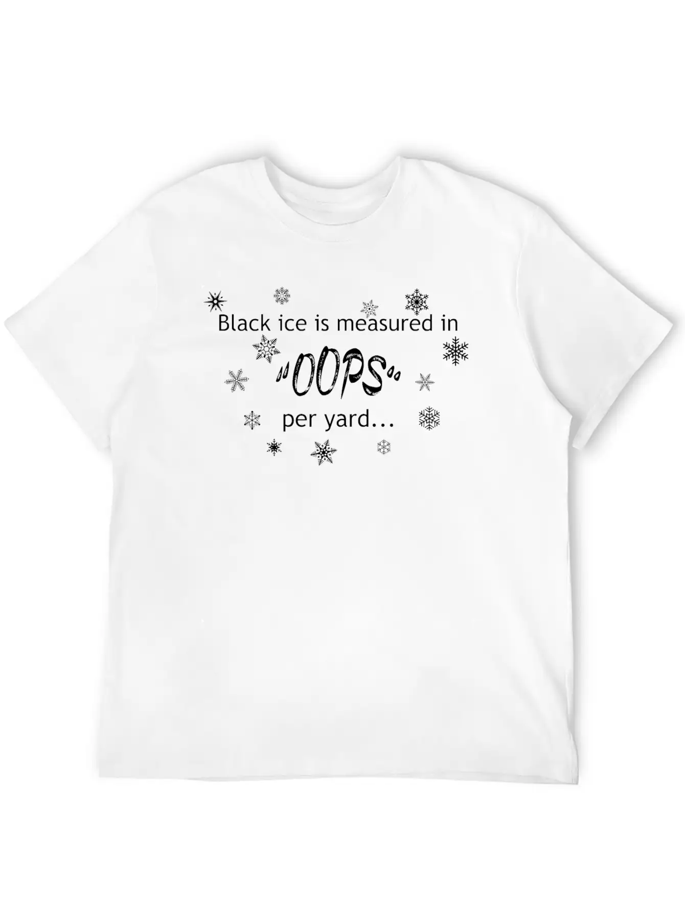 Oops Per Yard BP B 8XFci Lightweight Cotton T-Shirt – Daily Comfort Graphic Shirt