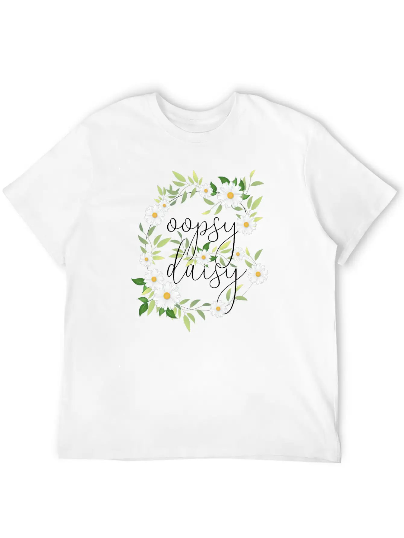 Oopsy Daisy Essential Cotton Tee For Daily Outfits – Unisex Style