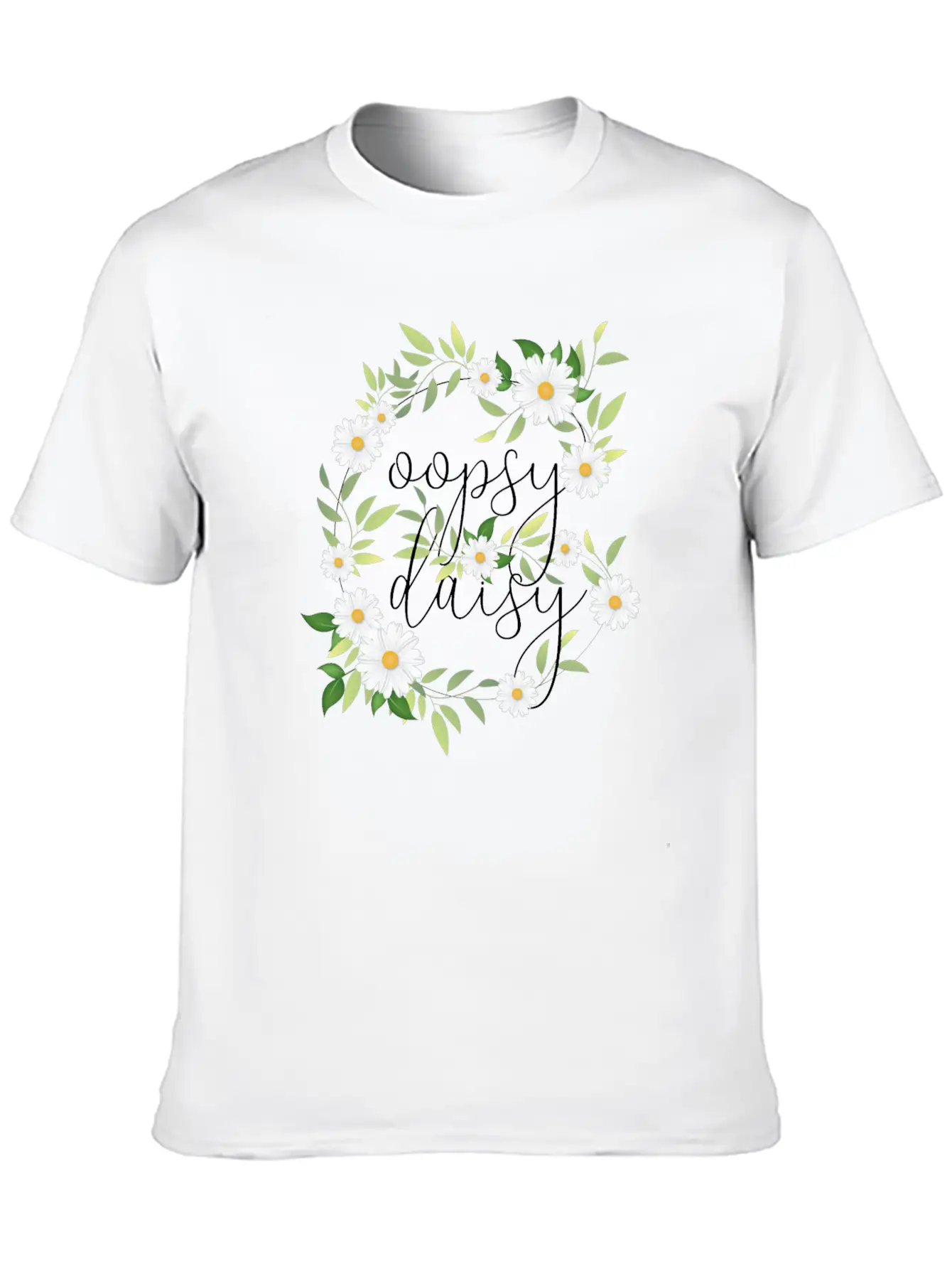 Oopsy Daisy Essential Cotton Tee For Daily Outfits – Unisex Style