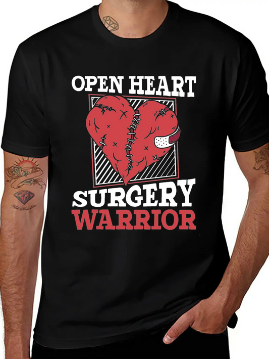 Open Heart Surgery Warrior Catheter Open Heart Unisex Casual T-Shirt – Clean Design For Daily Comfort