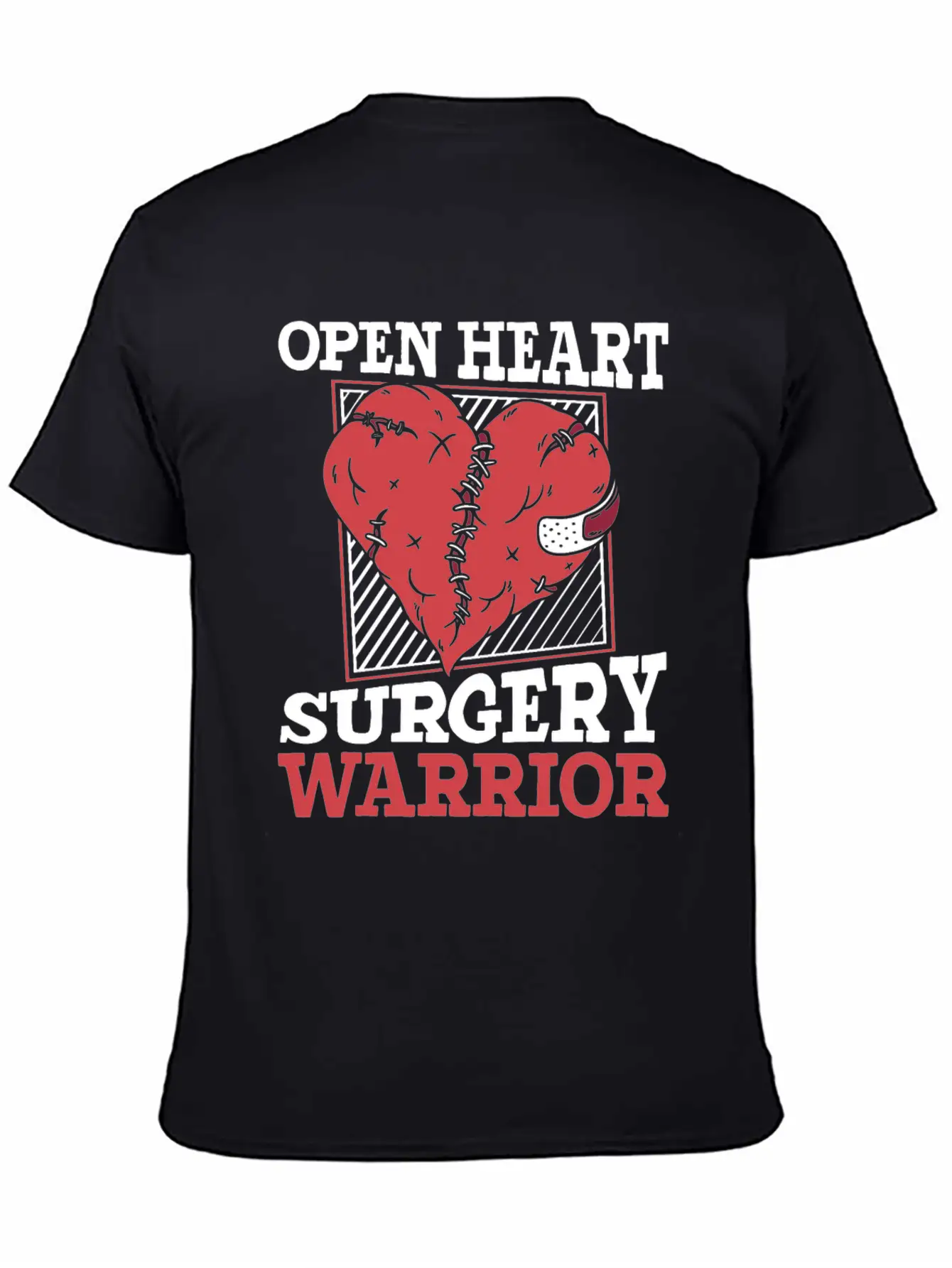 Open Heart Surgery Warrior Catheter Open Heart Unisex Casual T-Shirt – Clean Design For Daily Comfort