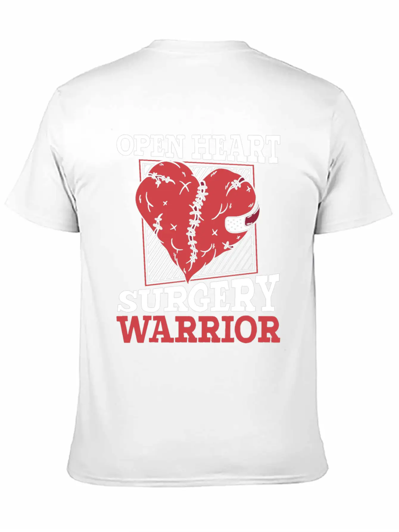 Open Heart Surgery Warrior Catheter Open Heart Unisex Casual T-Shirt – Clean Design For Daily Comfort