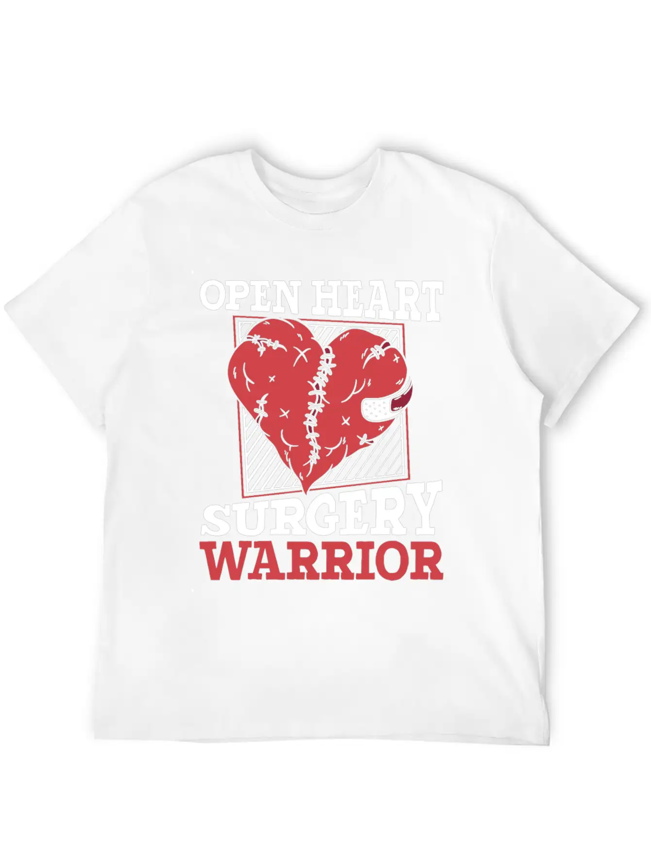 Open Heart Surgery Warrior Catheter Open Heart Unisex Casual T-Shirt – Clean Design For Daily Comfort