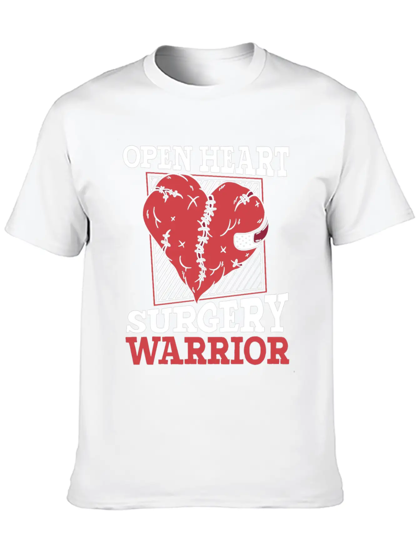 Open Heart Surgery Warrior Catheter Open Heart Unisex Casual T-Shirt – Clean Design For Daily Comfort