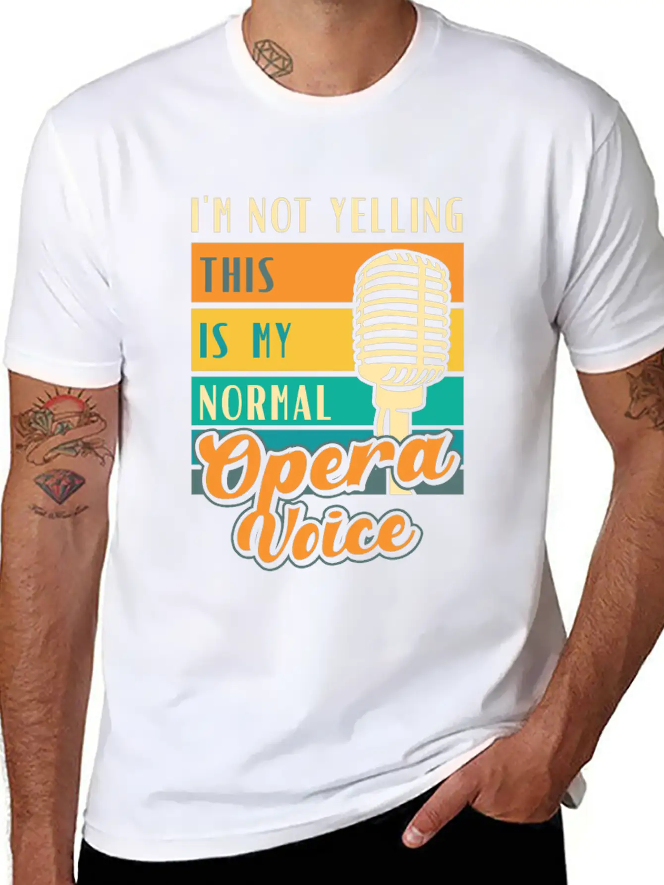 Opera Singer Vocalist Voice Coach Choir Show Unisex Casual T-Shirt – Clean Design For Daily Comfort
