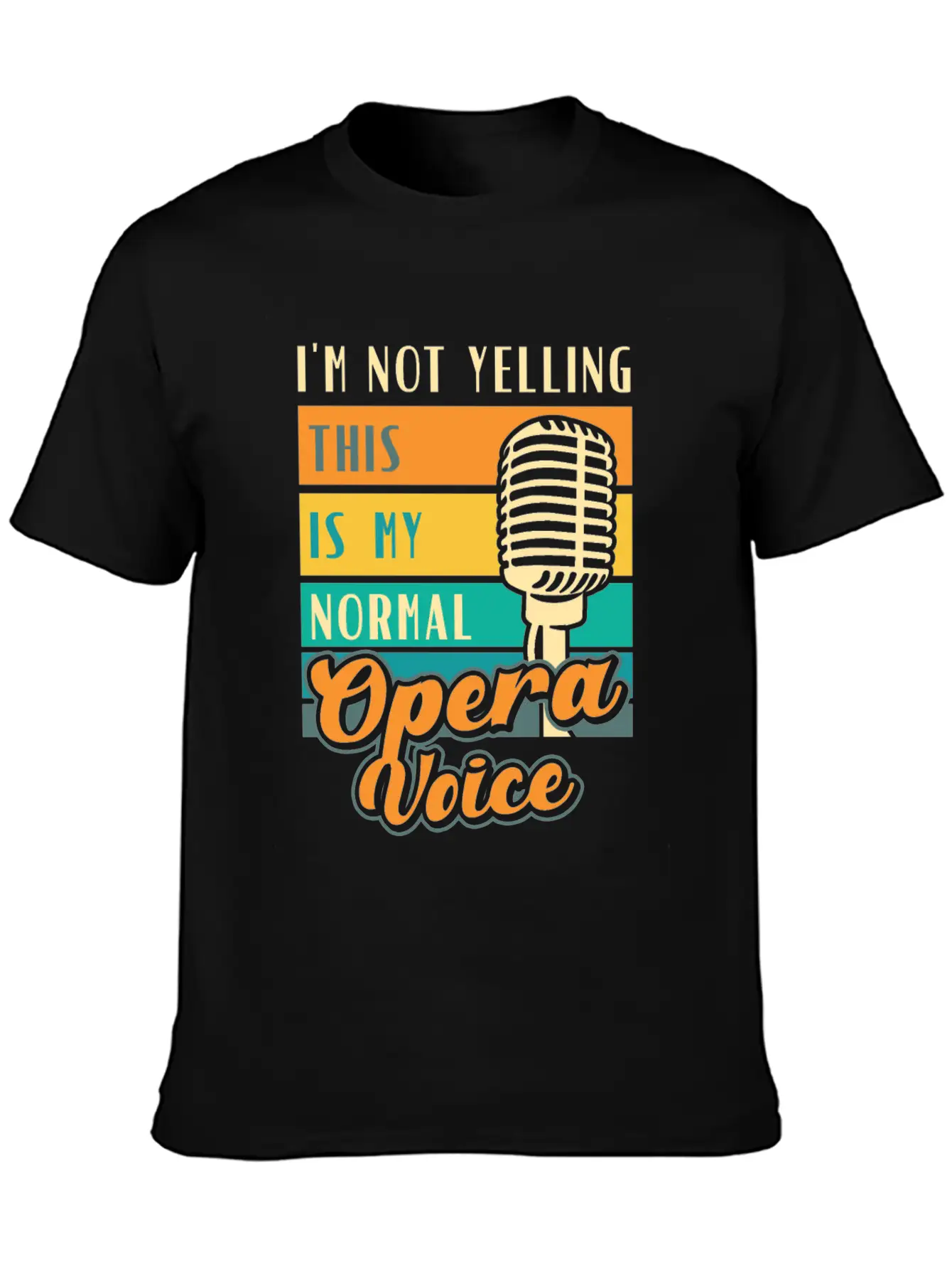 Opera Singer Vocalist Voice Coach Choir Show Unisex Casual T-Shirt – Clean Design For Daily Comfort