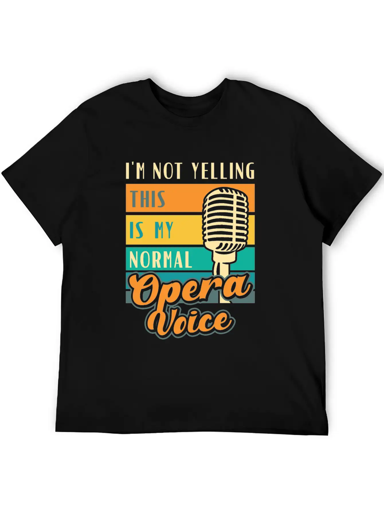 Opera Singer Vocalist Voice Coach Choir Show Unisex Casual T-Shirt – Clean Design For Daily Comfort