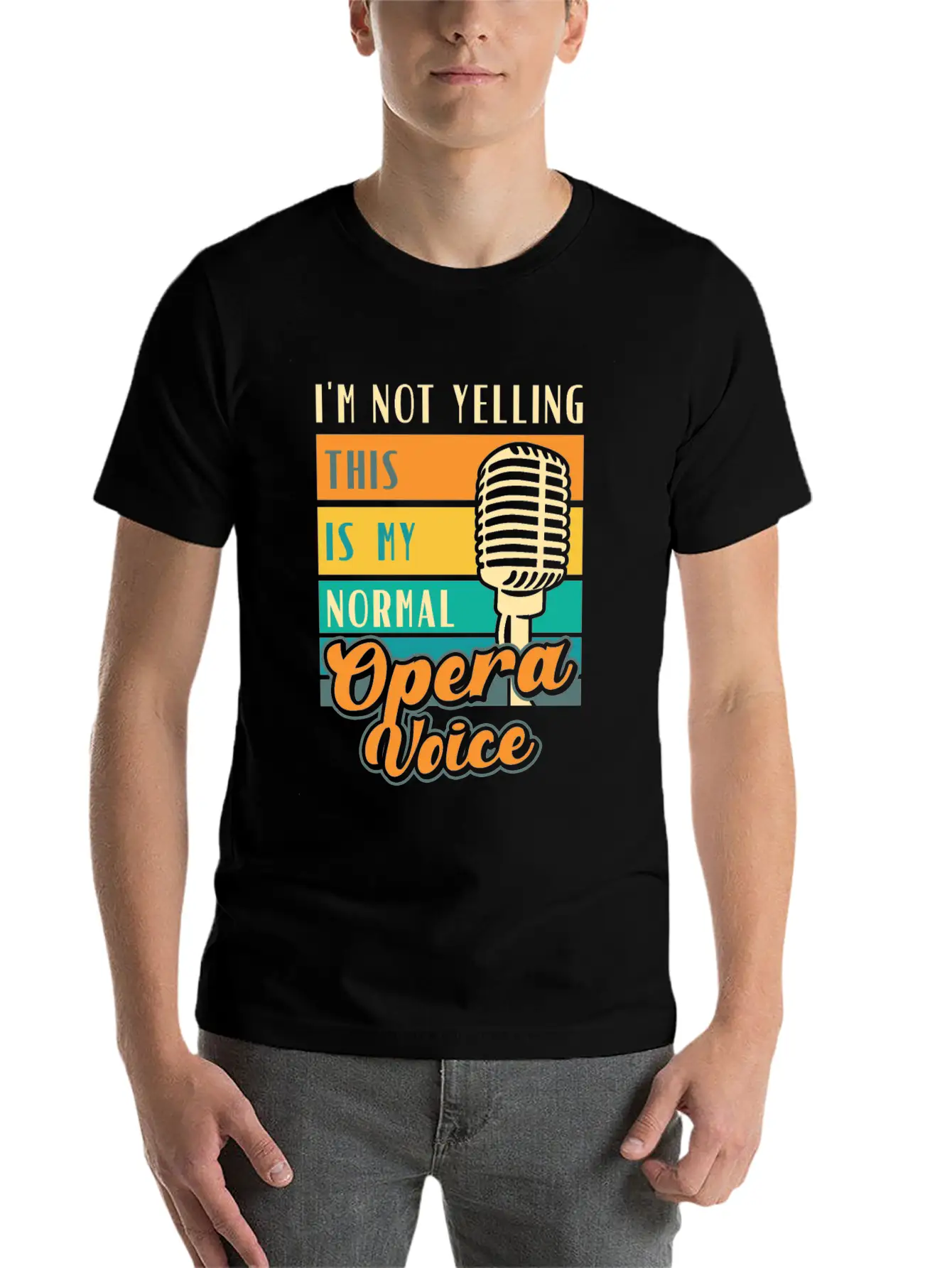 Opera Singer Vocalist Voice Coach Choir Show Unisex Casual T-Shirt – Clean Design For Daily Comfort
