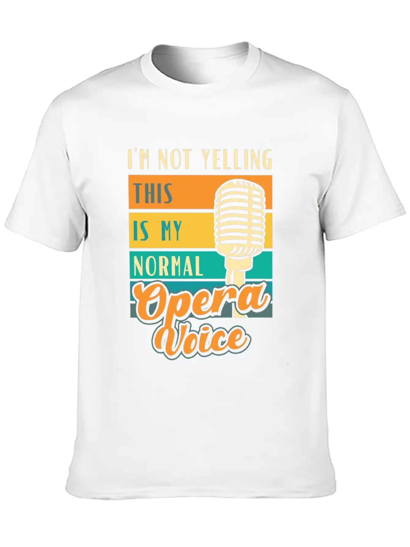 Opera Singer Vocalist Voice Coach Choir Show Unisex Casual T-Shirt – Clean Design For Daily Comfort