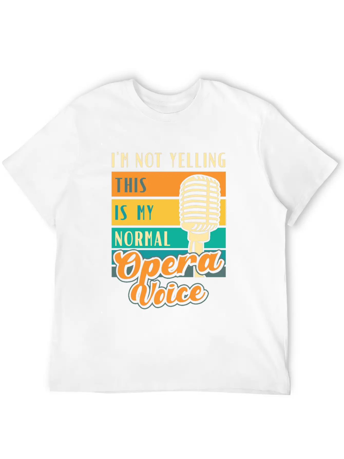 Opera Singer Vocalist Voice Coach Choir Show Unisex Casual T-Shirt – Clean Design For Daily Comfort