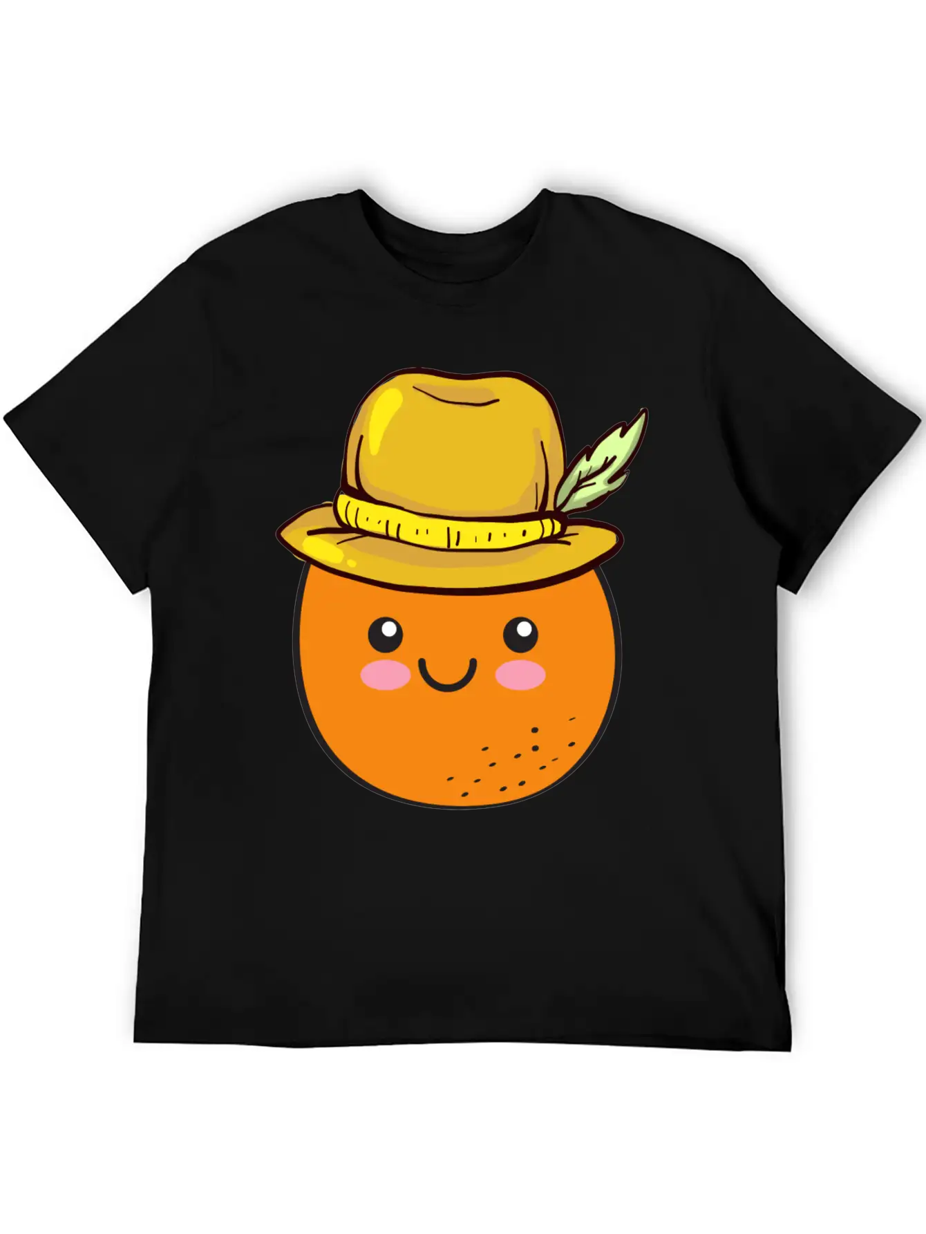 Orange Cute Vegan Veganism Vegetarian Healthy Food Basic Graphic T-Shirt – Daily Comfort In Soft Cotton