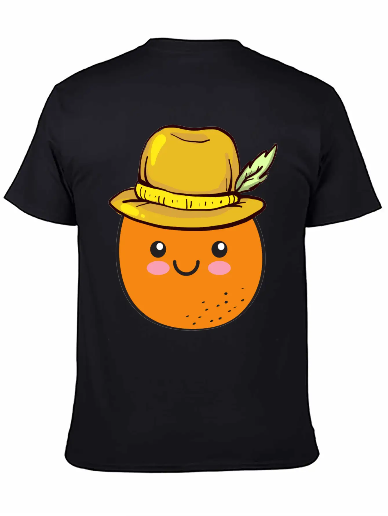 Orange Cute Vegan Veganism Vegetarian Healthy Food Basic Graphic T-Shirt – Daily Comfort In Soft Cotton